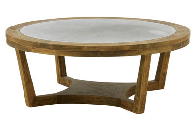 Premier Housewares Interiors By Premier Elegant Coffee Table, Versatile Coffee Table For Livingroom, Functional Outdoor Coffee Table With Storage - image 1