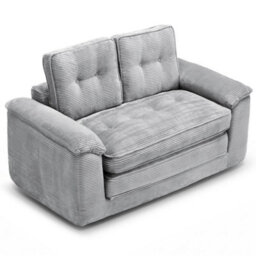 2 Seater Pull Out Sofa Bed Convertible Sleeper Couch - thumbnail 1