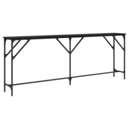 Walplus Console Table Black Oak 200 X 29 X 75 Cm - thumbnail 2