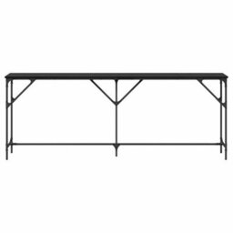 Walplus Console Table Black Oak 200 X 29 X 75 Cm - thumbnail 4