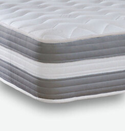 eXtreme Comfort Ltd Cooltouch Premium 3D Quad Fill Grey Quilted Hybrid Mattress King Size