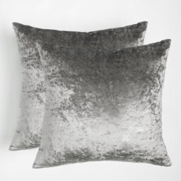 Ohs Luxury Crushed Velvet Set Of 2 Filled Cushions And Covers - thumbnail 2