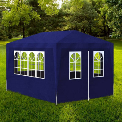 Walplus Party Tent Garden Gazebo Canopy 3X4 M Blue - image 1