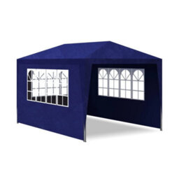 Walplus Party Tent Garden Gazebo Canopy 3X4 M Blue - thumbnail 4