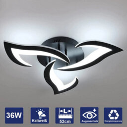 36W Modern Led Ceiling Light White Light Chandelier Living Room Pendant Light - thumbnail 4