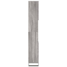 Berkfield Bathroom Cabinet Grey Sonoma 30X30X190 Cm Engineered Wood - thumbnail 7