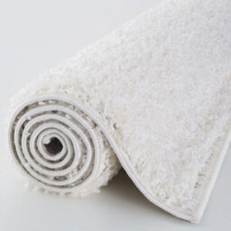 The Rugs White Soft Plain Design Fluffy Shaggy Rugs And Runners High Pile Living Room Kitchen Hallway 380 - thumbnail 7