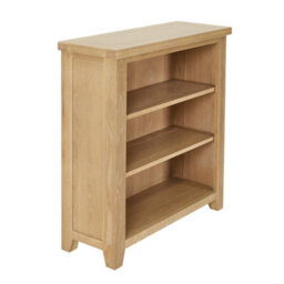 The Furniture Market Cheshire Whitewash Oak Small Low Bookcase - thumbnail 5