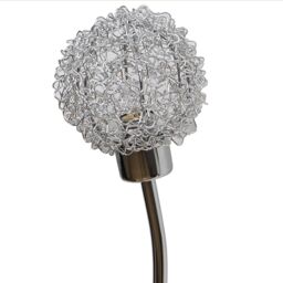 GoodHome Phaidros Chrome Effect Double Wired Wall Light - thumbnail 5
