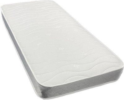 "Wilson Beds Limited Wilson Beds - 5Ft King Size The Standard 8"" Deep Approx. Grey Ortho, Hybrid Spring Mattress With A Layer Of Memory Foam" - image 1
