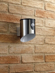 Auraglow Stainless Steel Battery Powered Pir Motion Sensor Wall Light - Hixon - thumbnail 3