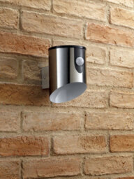 Auraglow Stainless Steel Battery Powered Pir Motion Sensor Wall Light - Hixon - thumbnail 9
