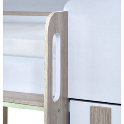 Oakham Meadow Bunk Bed - Pale Wood And White -  Single (90Cm) - thumbnail 6