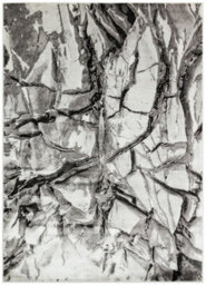 Grey Funky Modern Easy To Clean Abstract Rug For Living Room, Bedroom - 160Cm X 220Cm - thumbnail 6