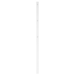 Berkfield Metal Headboard White 160 Cm - thumbnail 4