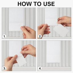 Sisi UK Chainless Vertical Blind Bottom Weights 127mm Pack Of 10 White Uv Resistant Plastic Slat Weights For Window Blind Repair - thumbnail 8