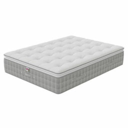 Millbrook Natural Luxury 7000 Pillowtop Mattress Medium Pocket Spring Wool Cotton Handmade Uk 34Cm Deep, Small Double - thumbnail 5