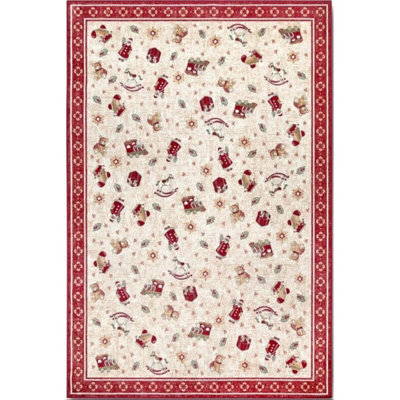 The Rugs Villeroy & Boch Nostalgic Shine Rug - Soft Cotton In Red - image 1