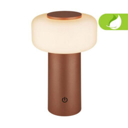 Briloner Coffee Table Lamp Rechargeable Led Night Light Dimmable Cordless Touch 20.6Cm