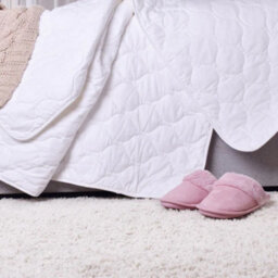 Lancashire Textiles 6 Tog Cotton Duvet - King 230X220Cm - Lightweight, Breathable, Hypoallergenic Luxury Quilt - thumbnail 5