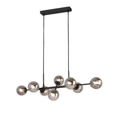 Luminosa Lighting Luminosa Erimida Industrial, Retro 8 Light Bar Pendant Ceiling Light, G9 - image 1