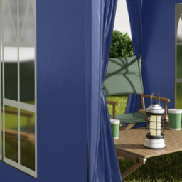 Outsunny 2X2M Pop Up Gazebo Canopy Marquee W/ Carry Bag, Blue - thumbnail 9
