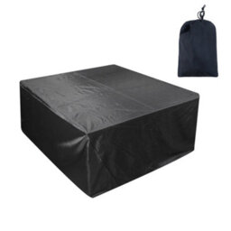 Square Protective Cover For Patio Table And Chairs, 122 X 74 Cm (L W H), Water, Wind Uv Resistant. - thumbnail 2