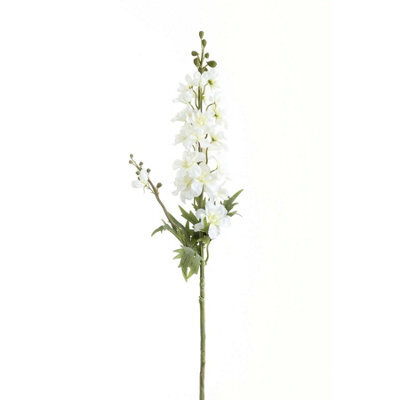 Wyld Haus Set Of 3 Tall White Delphinium Artificial Flower Stems - image 1