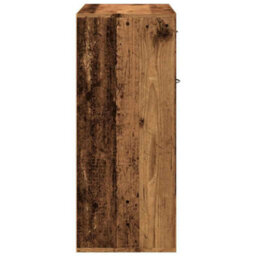 Berkfield Durable Shoe Cabinet Old Wood 60X35X84 Cm Engineered Wood - thumbnail 6