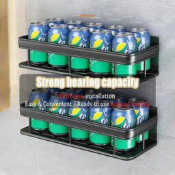 2Pcs No Drill Bathroom Shelf Shower Corner Rack - thumbnail 4