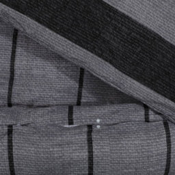 Walplus Duvet Cover Set Dark Grey 220X240 Cm Cotton - thumbnail 4