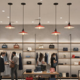 Industrial Red Metal Pendant Light E27 Adjustable Hanging Lamp, Vintage Dome Ceiling Light With 95Cm Cable - thumbnail 7
