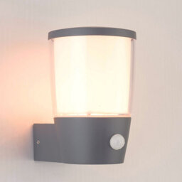 Harper Living Grey Modern Motion Sensor Outdoor Wall Light (16.3 X 10.8 X 13.4Cm) - Ip54 - thumbnail 2