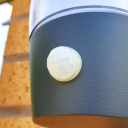 Harper Living Grey Modern Motion Sensor Outdoor Wall Light (16.3 X 10.8 X 13.4Cm) - Ip54 - thumbnail 3