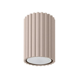 Luminosa Lighting Luminosa Karbon 10Cm Surface Mounted Downlight Taupe 1X Gu10 - thumbnail 1