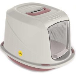 Cat Centre.Direct Cat Centre Jumbo Pink Galaxy Detachable Hooded Litter Tray With Carbon Filter - thumbnail 8