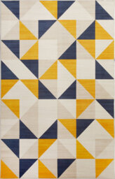 Oxford Homeware Printed Rug, Non-Slip Pets Friendly, Living Room Rugs And Bedroom Rugs, (Brio, 120X170Cm) - thumbnail 8