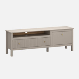 Heze Furniture Kleo Tv Unit With Storage - Taupe - thumbnail 2