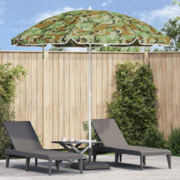 Berkfield Beach Parasol With Aluminium Pole Camouflage 300 Cm - thumbnail 1
