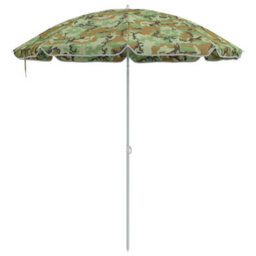 Berkfield Beach Parasol With Aluminium Pole Camouflage 300 Cm - thumbnail 4