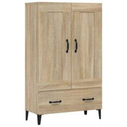 Berkfield Highboard Sonoma Oak 70X31X115 Cm Engineered Wood - thumbnail 2