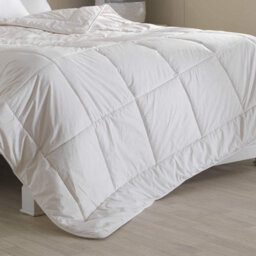 Lancashire Textiles 100% Natural Pure Wool Duvet 10.5 Tog Lightweight Temperature Regulating Quilt - Double - thumbnail 4