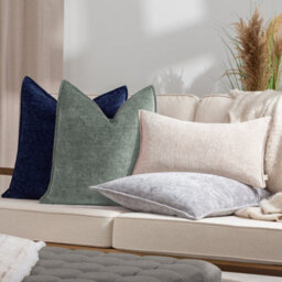 Evans Lichfield Buxton Rectangular Reversible Polyester Filled Cushion - thumbnail 3