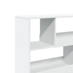Berkfield Classic Room Divider White 100X33X94.5 Cm Engineered Wood - thumbnail 7