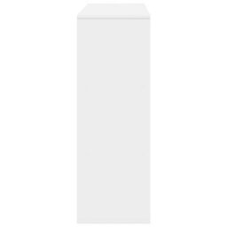 Berkfield Classic Room Divider White 100X33X94.5 Cm Engineered Wood - thumbnail 5