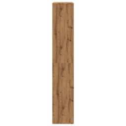 Berkfield Room Divider Artisian Oak 100X33X187.5 Cm Engineered Wood - thumbnail 5