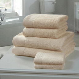 Chatsworth Egyptian Cotton 6 Piece Towel Bale - Biscuit