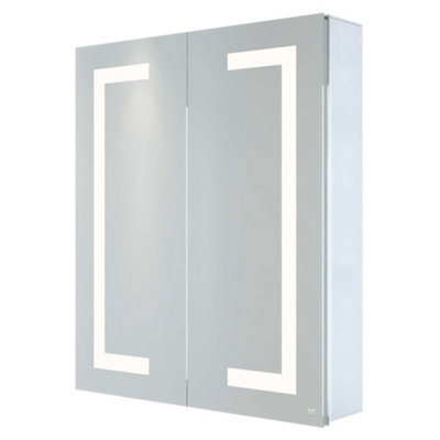 RAK Ceramics Rak Sagittarius 600X700mm Led Illuminated Bathroom Mirror Cabinet With Bluetooth - image 1