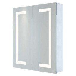 RAK Ceramics Rak Sagittarius 600X700mm Led Illuminated Bathroom Mirror Cabinet With Bluetooth - thumbnail 1