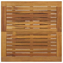 Berkfield Bar Table Black 80X80X110 Cm Poly Rattan And Solid Acacia Wood - thumbnail 4